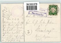 Hirschberghaus 1907 - Hüttenstempel