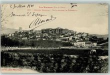 Puigcerda Gebrauchsspuren Los Pririneos Turm Pferd Pyrenäen