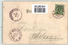 W7400 Tübingen Tracht Floß 1898