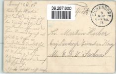 Spruch Kirche AK Schwarz-Weiß-Rot 1915