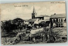 21320 Essey 1917 - Kirche Arbeiter Landwirtschaft Feldpost