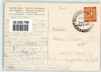 07318 O6800 Saalfeld , Saale Künstlerkarte Gasthaus Das Waldhaus signiert