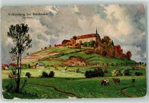 97769 W8788 Volkersberg 1906 Gebrauchsspuren 545 Meter Brückenau Kühe