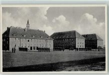 23552 W2400 Lübeck - Kaserne Walderseestraße Soldaten Uhr Militär