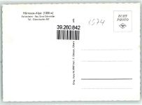 87534 W8974 Oberstaufen Foto AK Ferienheim Hörmoos Alpe