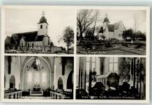 Linköping - Skandinavien Vreta Kloster Kyrka Kirche Inneres Douglaska Gravkoret