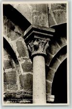 63571 W6460 Gelnhausen - Barbarossa-Burg Eingangssäule