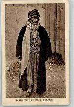 Type de Syrie Dervish Tracht