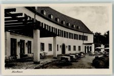 90513 W8502 Zirndorf , Mittelfr Foto AK Kurhaus Terrasse