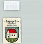 91710 W8820 Gunzenhausen am Altmühlsee Vignette Wappen Kaffee Hag Nr. 28 ca. 1920-1940