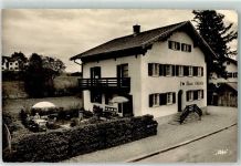 87484 W8964 Nesselwang Gebrauchsspuren Pension Haus Viktoria Bahnhofstraße