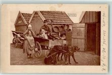 Volendam Tracht Schaefers Luxe Nr.20 Hundekarren Gebrauchsspuren