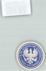06901 O4601 Kemberg Siegelmarke K. Pr. Standesamt Kemberg Kreis Wittenberg