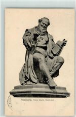 90402 W8500 Nürnberg 1911 - Hans Sachs Denkmal