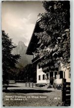 6380 St. Johann in Tirol Foto AK Gasthof Grießenau am Wilden Kaiser Gasthaus