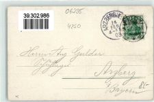 06295 O4250 Lutherstadt Eisleben 1903 Gebrauchsspuren Luther Denkmal Luthers Geburtshaus Luthers Sterbehaus Ottmar Zieher Lithographie