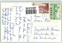 66606 W6690 St. Wendel , Saar - Luisenstraße Drogerie Wendalinus-Basilika