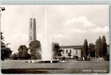 91052 W8520 Erlangen - Matthäuskirche Springbrunnen