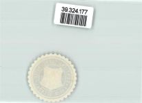 39517 O3510 Tangerhütte Siegelmarke Gemeinde Tangerhütte Kreis Stendal