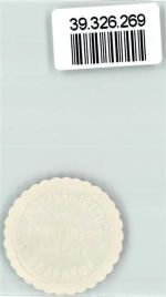 90402 W8500 Nürnberg Siegelmarke Mitteldeutsche Creditbank Filiale Nürnberg
