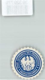10115 W1000 Charlottenburg Siegelmarke Stadt-Ausschuß des Stadtkreises Charlottenburg