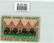 25840 W2254 Friedrichstadt , Eider Geldschein Notgeld 75 Pfennig Paludanus-Haus