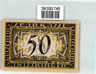 27239 W2832 Twistringen Notgeldschein Notgeld 50 Pfennig Kirche Sparkasse 1921