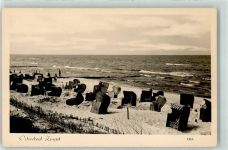 18374 O4241 Zingst , Ostseebad - Strand Strandkörbe