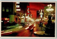 Lima - Avenue Nicolas de Pierola la Colmena bei Nacht