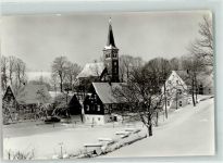 01776 O8231 Hermsdorf /Erzgeb. - Dorfkirche Winter
