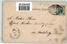 6370 Kitzbühel 1902 Gebrauchsspuren Inneres der Pfarrkirche Foto AK