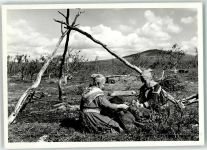 Lappe Volkstyp Tracht Trachten Schweden Foto AK