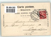 74160 Bossey 1904 - Chateau de Crevin Grande Gorge