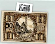 84524 W8265 Neuötting Geldschein Notgeld 50 Pfennig Stadttor
