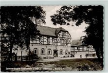 07639 O6534 Tautenhain b Hermsdorf, Thür Foto AK Gausthaus Kanone