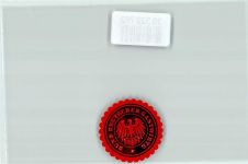 Siegelmarke Bund Deutscher Gastwirte Adler Rot Schwarz