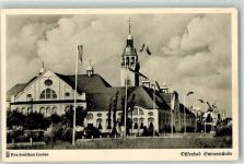Swinemünde Swinoujscie - Kurhaus Ostseebad Fahnen
