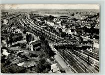 59620 Aulnoye-Aymeries Foto AK Le Pont de Ciment Brücke Eisenbahn