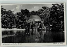 W1000 Tiergarten Pavillion am Teich Zoo
