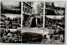 32805 W4934 Leopoldstal , Lippe - Gasthaus Silbermühle Garten Velmersroth
