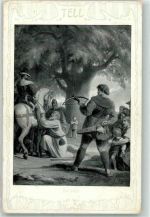 Wilhelm Tell Der Schuß TSN Serie 467 Nr.4 Schiller