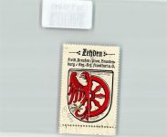 Zehden Cedynia Vignette Wappen Kaffee Hag