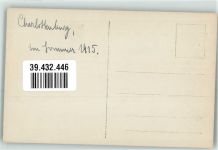 Hertha Stolzenberg Opernsänger 1915 Foto AK