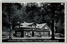 98559 O6055 Oberhof , Thüringen - Logierhaus Untere Schweizerhütte