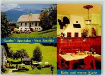 9761 Greifenburg - Gasthaus Speckalm Kachelofen Auerhahn