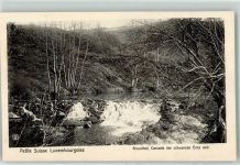 Echternach - Petit Suisse Luxembourgeoise Grundhof Cascade der schwarzen Ernz noir