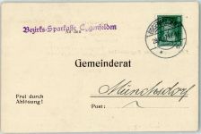 84307 W8330 Eggenfelden Gebrauchsspuren Bezirkssparkasse