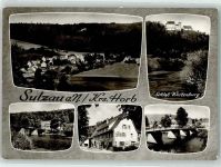 72181 W7241 Sulzau , Württ - Gasthaus zum Löwen Schloß Weitenburg Neckarbrücke
