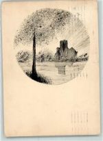 Passepartout Handgemalt