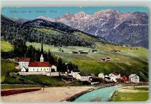 6450 Sölden - 1377 m Oetztal Tirol Kirche Fluss